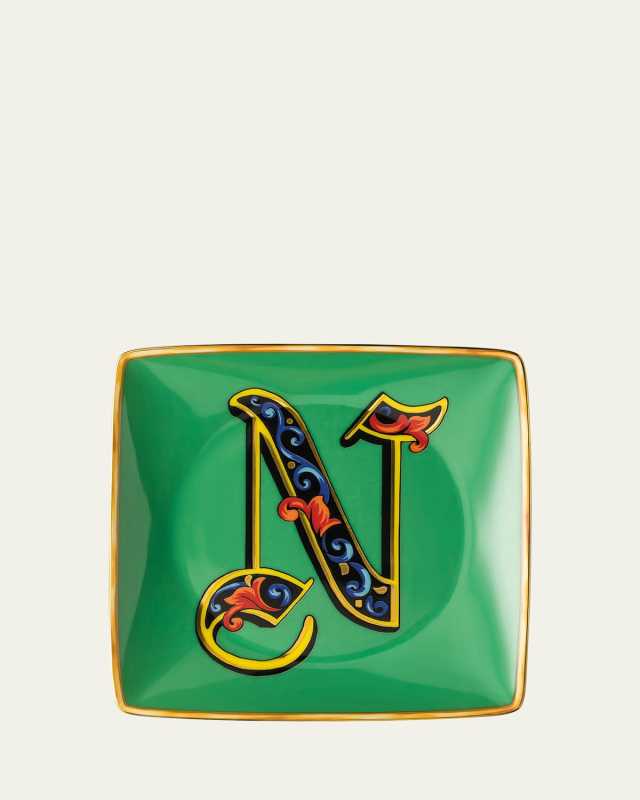 Holiday Alphabet Canape Dish
